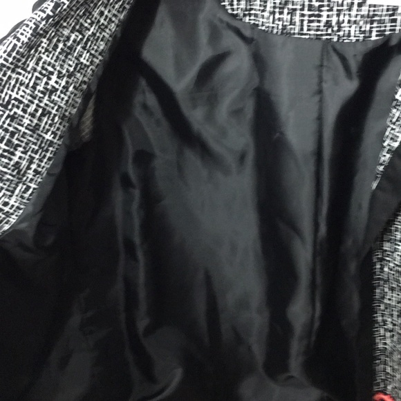 Alfred Dunner Contrast Edge Suit Blazer Jacket - Picture 5 of 6